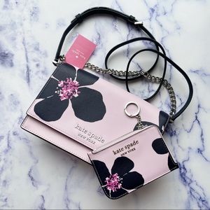 BUNDLE💕Kate Spade Floral Crossbody & Cardholder